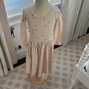 Starry Pink Kids Dress